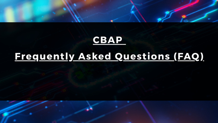 CBAP Frequently Asked Questions (FAQ)