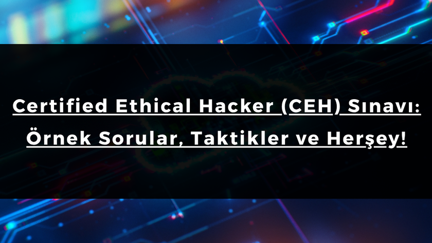 Certified Ethical Hacker (CEH) Sınavı: Örnek Sorular, Taktikler ve Herşey!