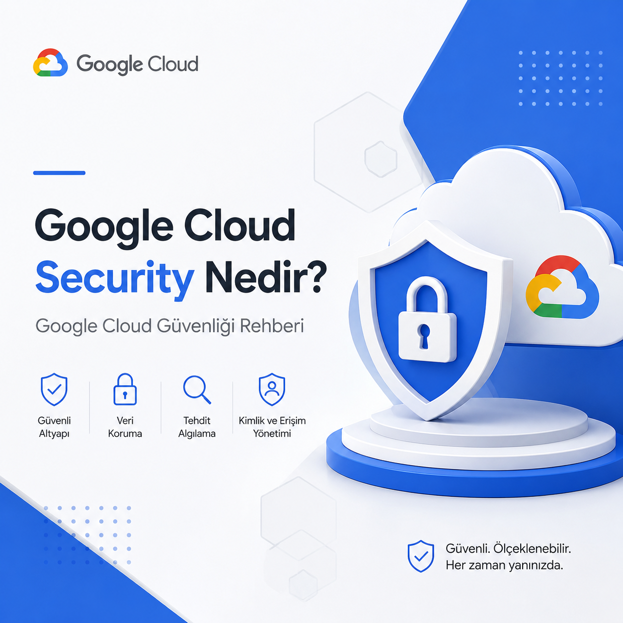 Google Cloud Security Nedir? Google Cloud Güvenliği Rehberi