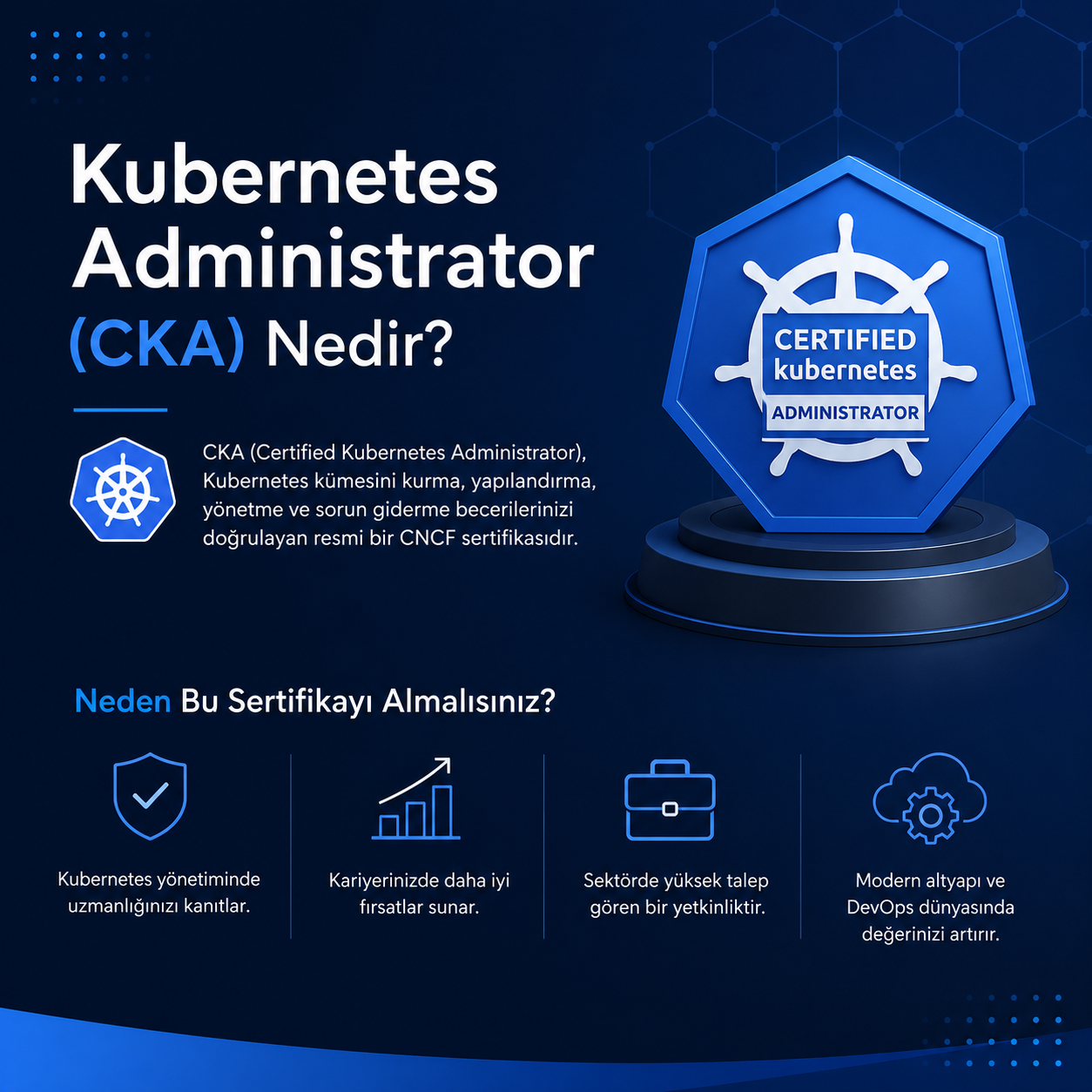 Kubernetes Administrator (CKA) Nedir? Neden Bu Sertifikayı Almalısınız?