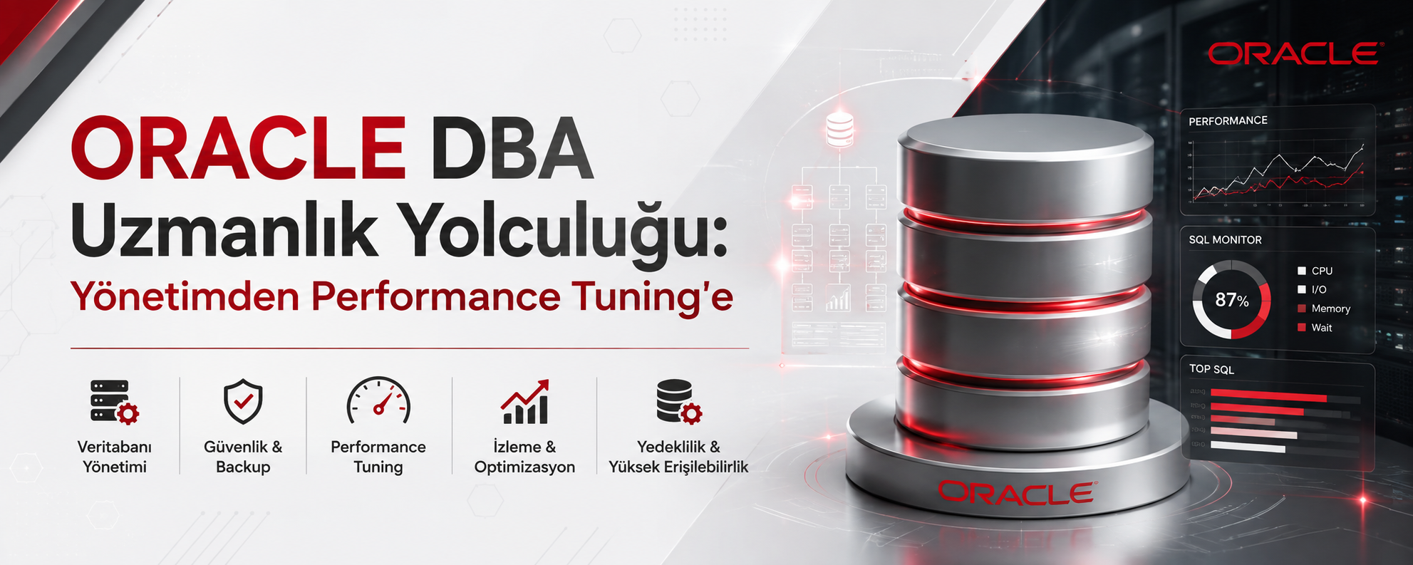 Oracle DBA Uzmanlık Yolculuğu: Yönetimden Performance Tuning'e