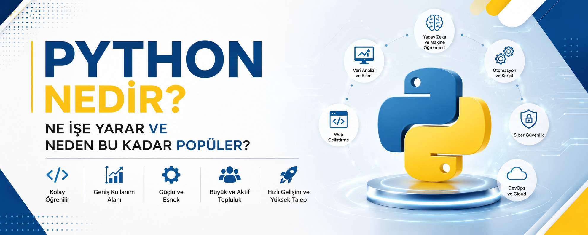 Python Nedir? Ne İşe Yarar ve Neden Bu Kadar Popüler?