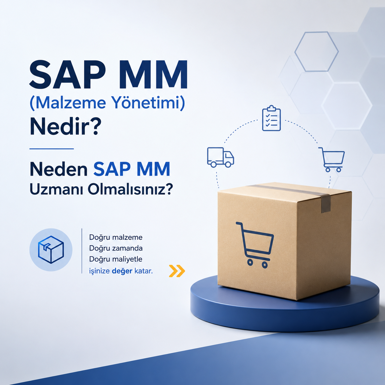 SAP MM (Malzeme Yönetimi) Nedir? Neden SAP MM Uzmanı Olmalısınız?