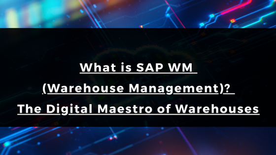 What is SAP WM (Warehouse Management)? The Digital Maestro of Warehouses