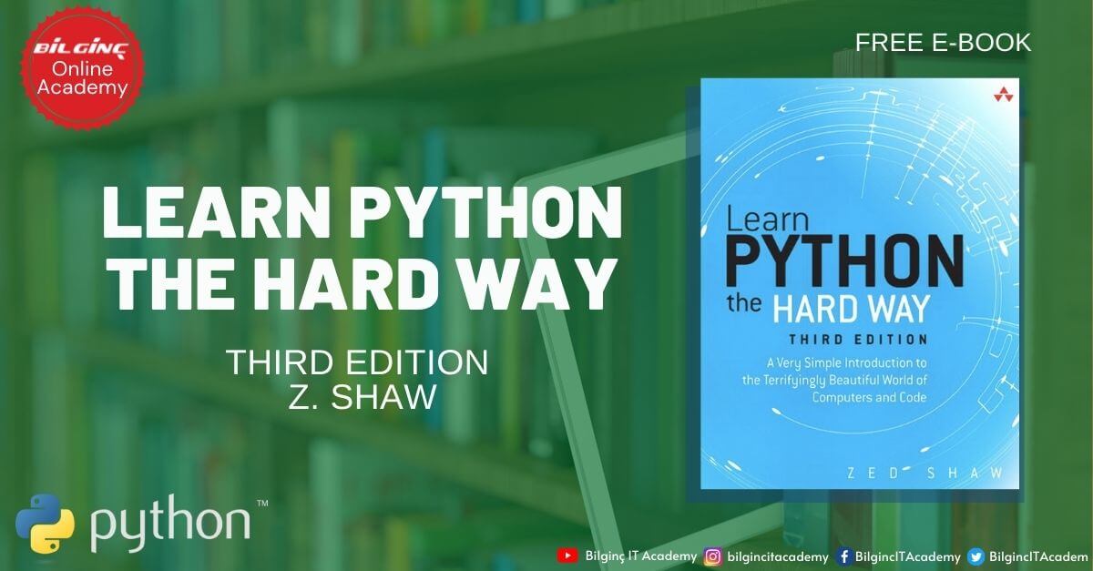 Python'ı Zor Yoldan Öğren